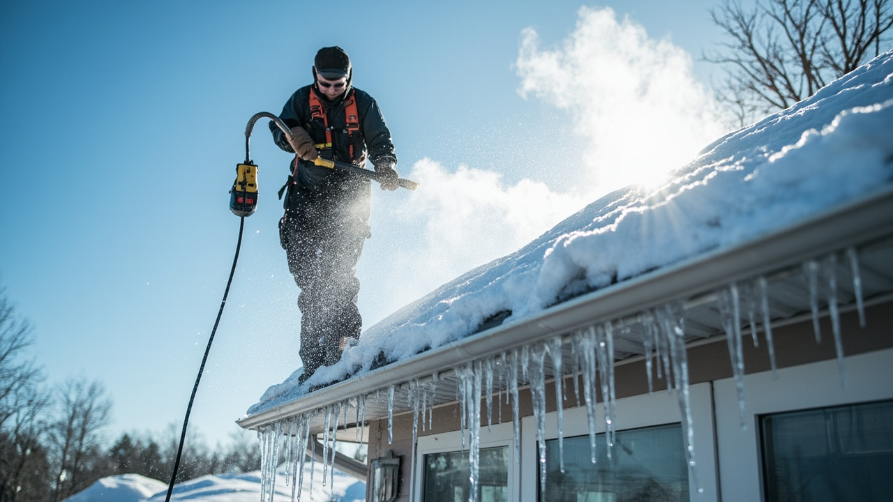 How Professional Ice Dam Removal Protects Your Dallas Roof