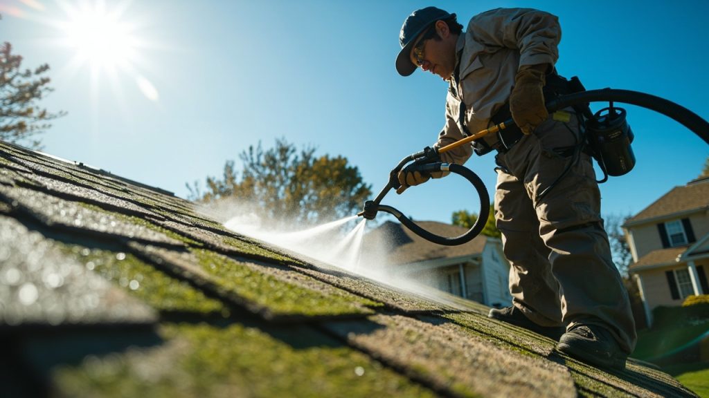 Mold Algae Stain Removal in Dallas TX 75207