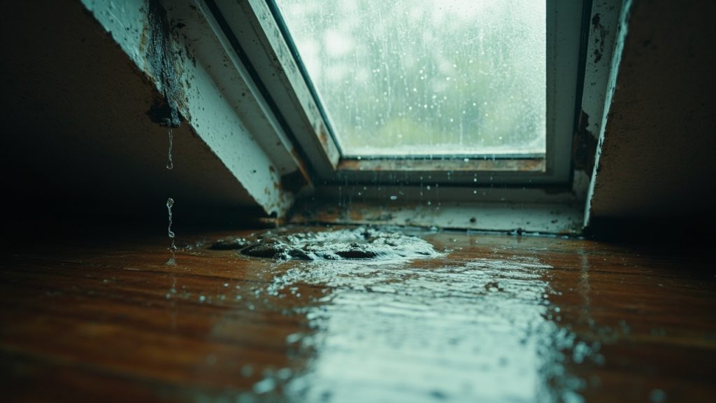 Skylight Leaking When Raining in Dallas TX 75226