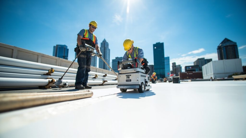 TPO Roofing Installation in Dallas TX 75215
