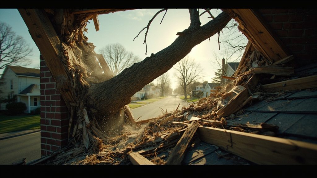 Tree Impact Structural Repair in Dallas TX 75201