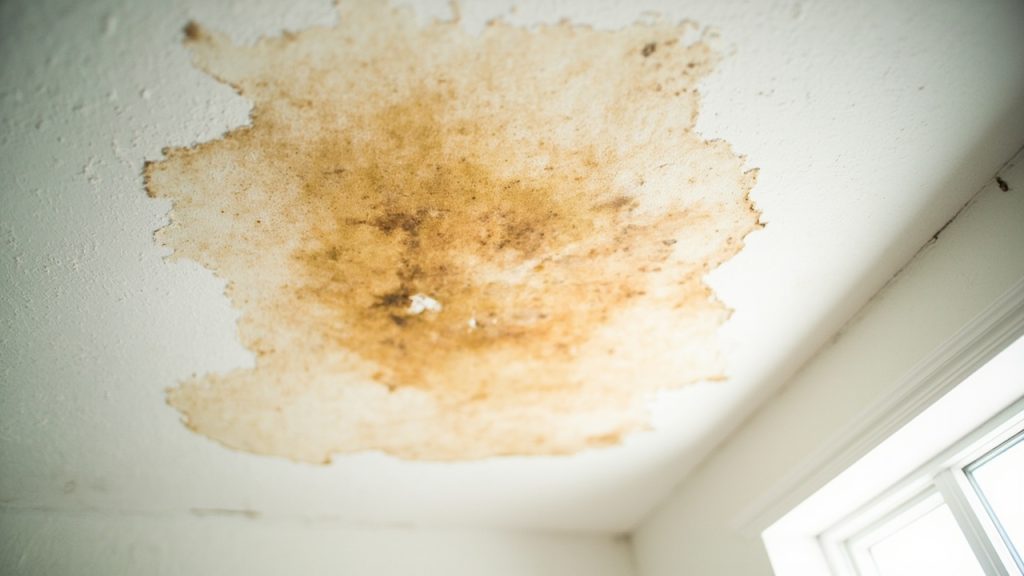 Water Stains on Ceiling in Dallas TX 75201