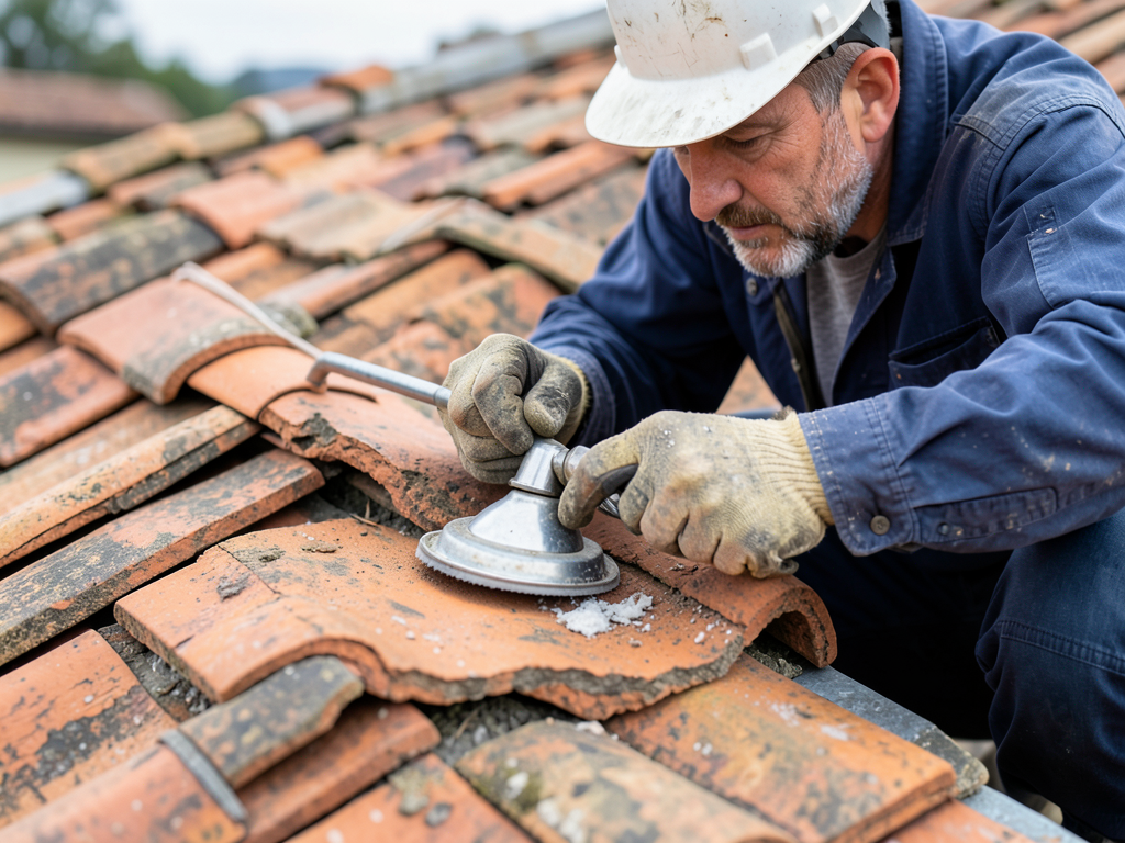 Specialist tile roof repair for historic houses in