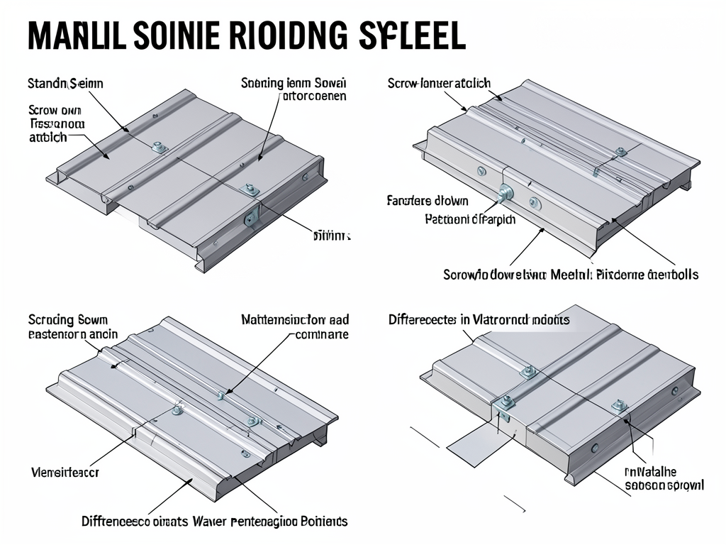 The Real Difference Between Standing Seam and Screw-Down Metal Roofs