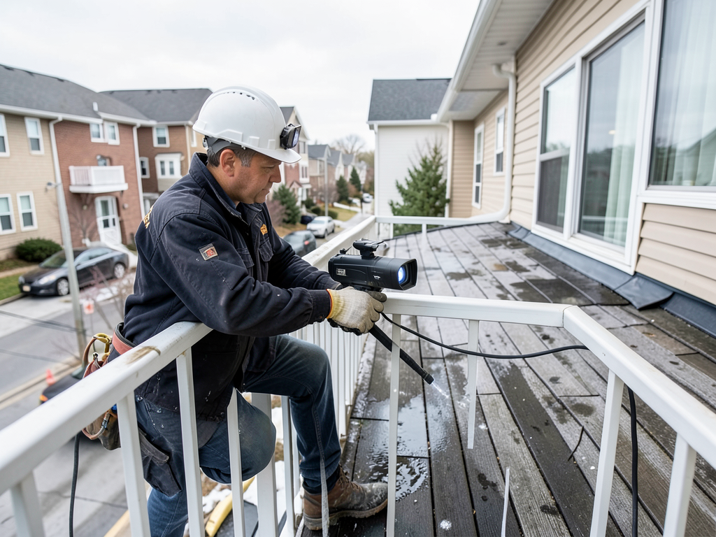 Why Modern Townhomes in Knox-Henderson Often Have Balcony Roof Leaks
